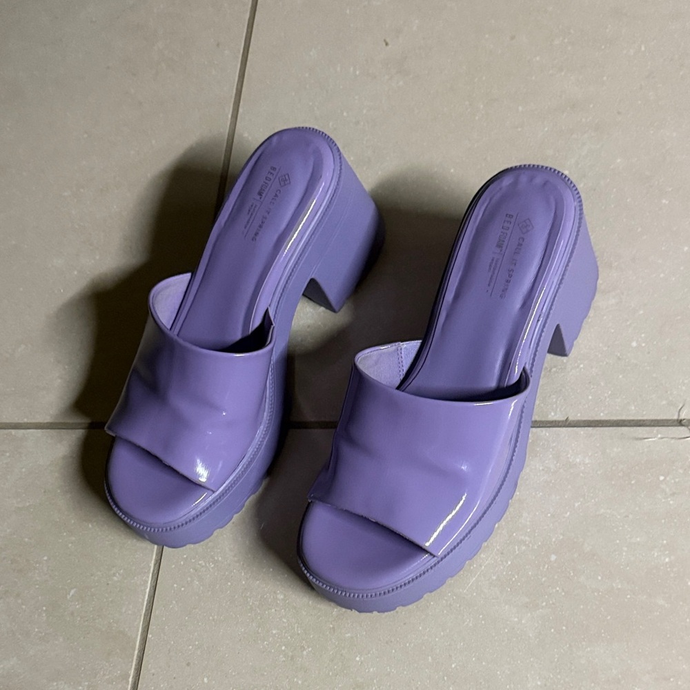 Call It Spring Lavender Mules